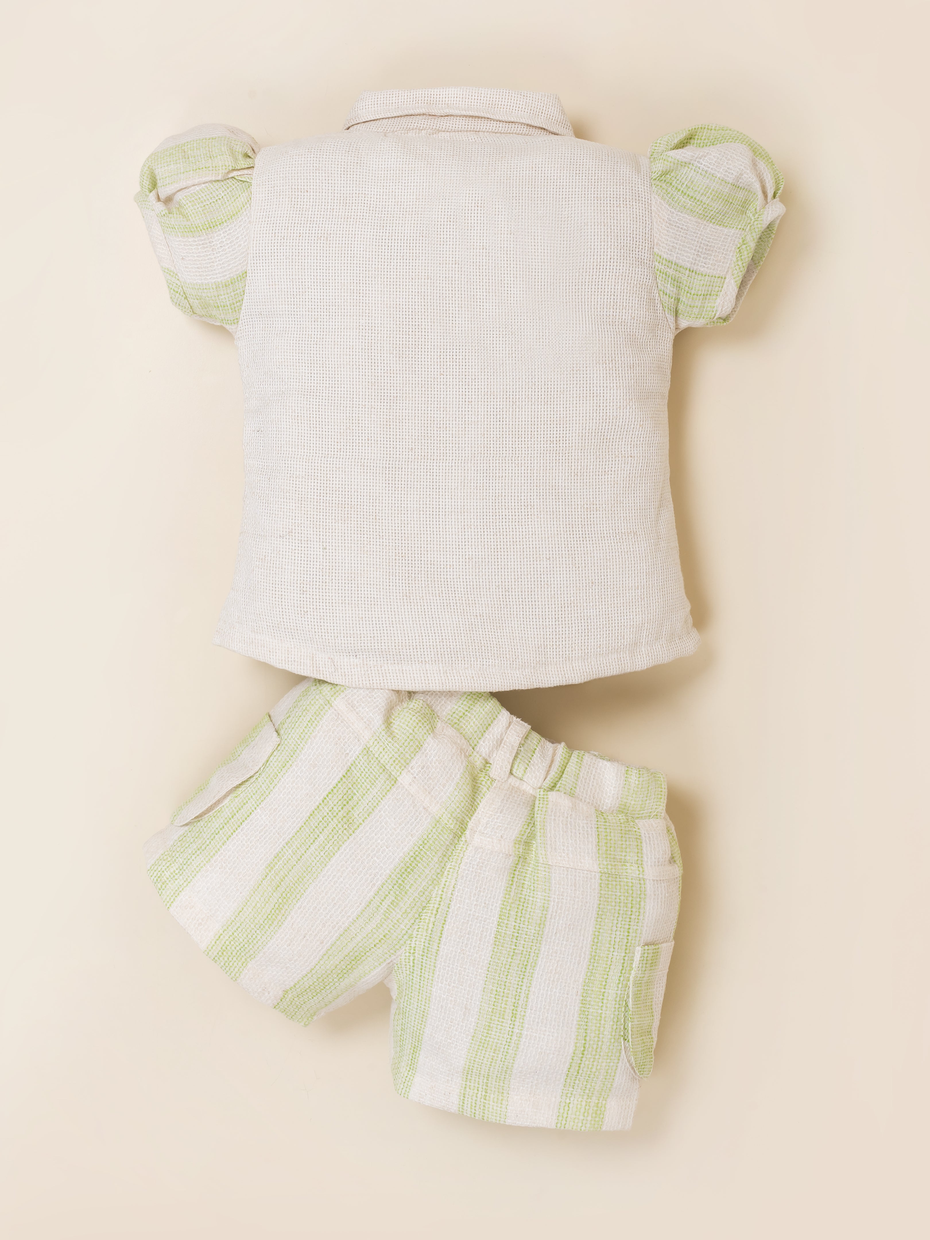 Girls Floral Embroidered Summer Co-ord Set
