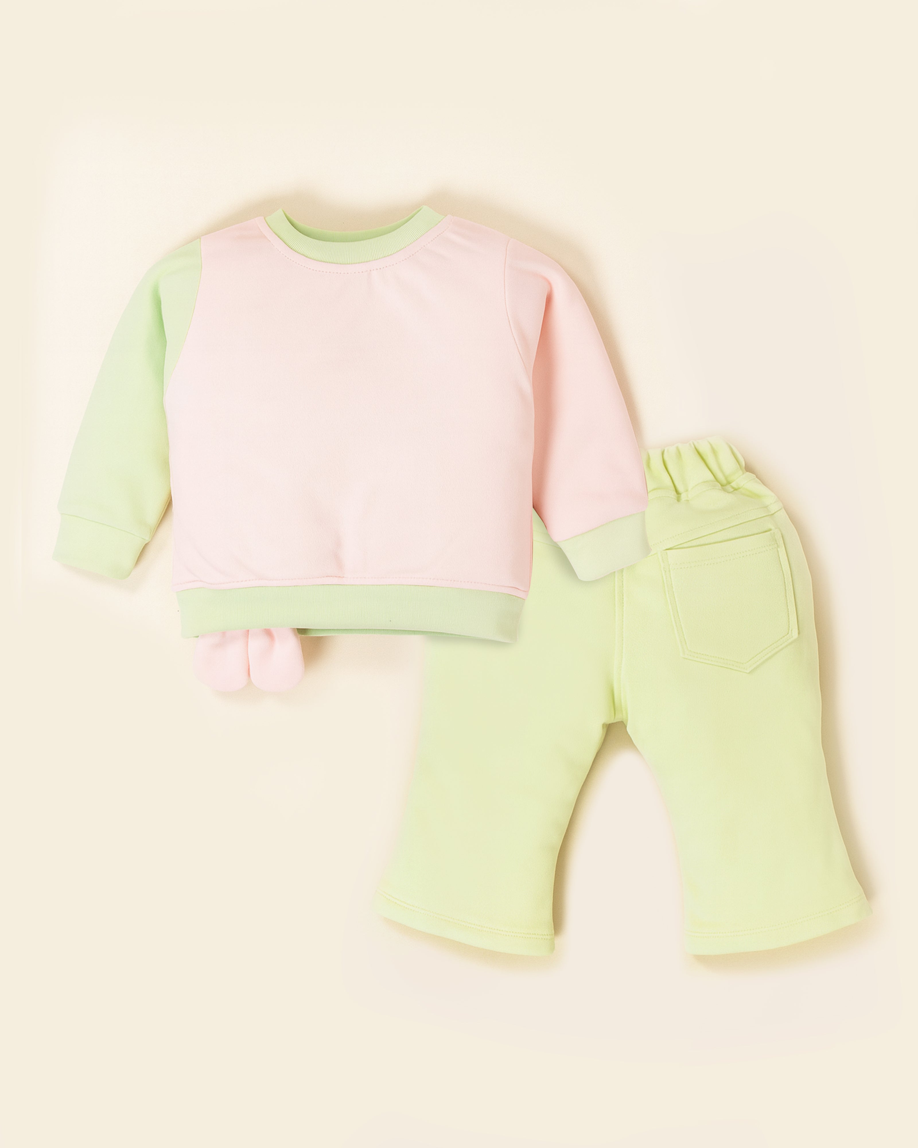 Girl's Sweatshirt & Jogger Set