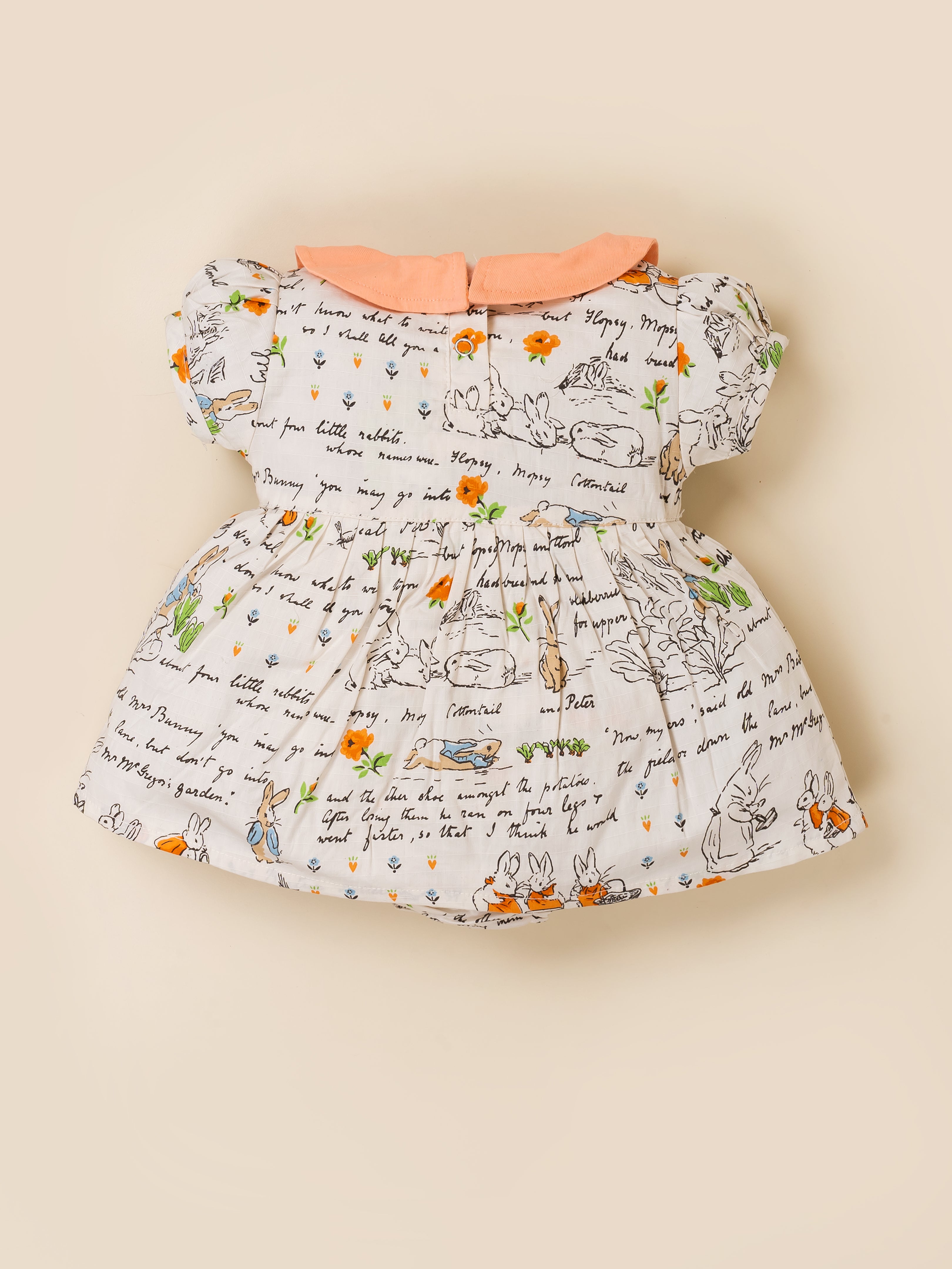 Baby Girl Printed Cotton Frock Dress