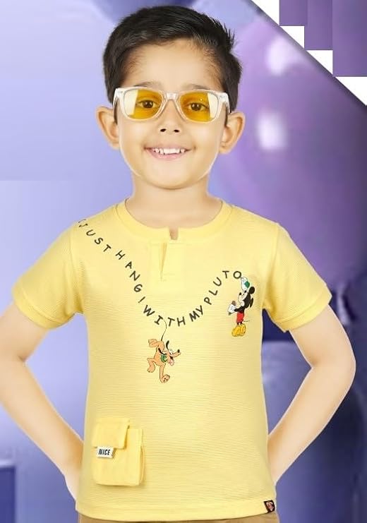 CHOO  CHOO Boys Cotton T-shirt and shorts