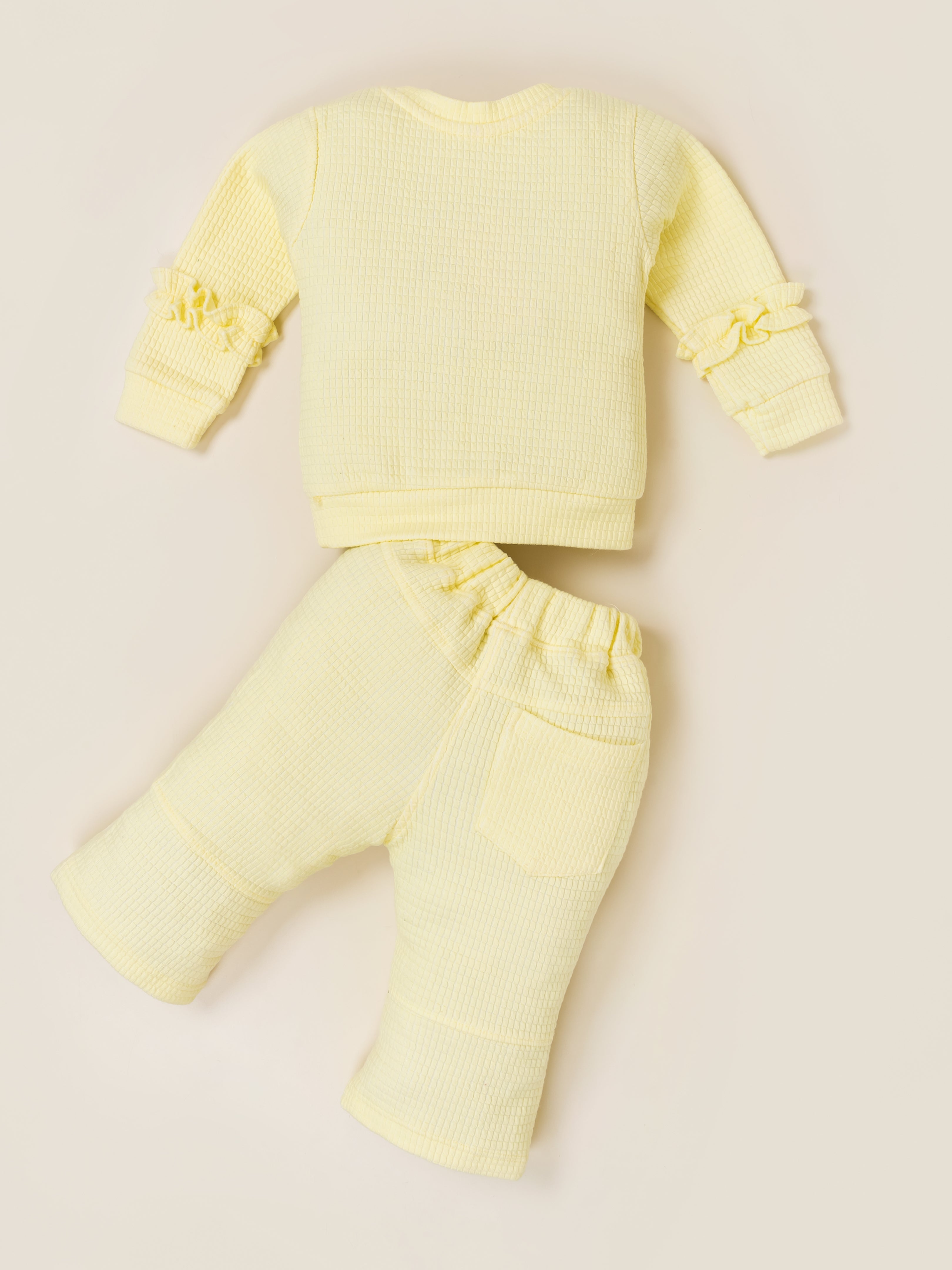 Girls Sweatshirt and Wide Leg Pant Set