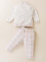 Jacket & Pant Set with Inner Top