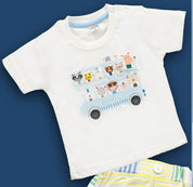 Baby Boys Casual Shirt with Shorts