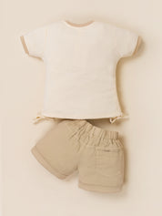Girls T-Shirt & Shorts Co-ord Outfit Set