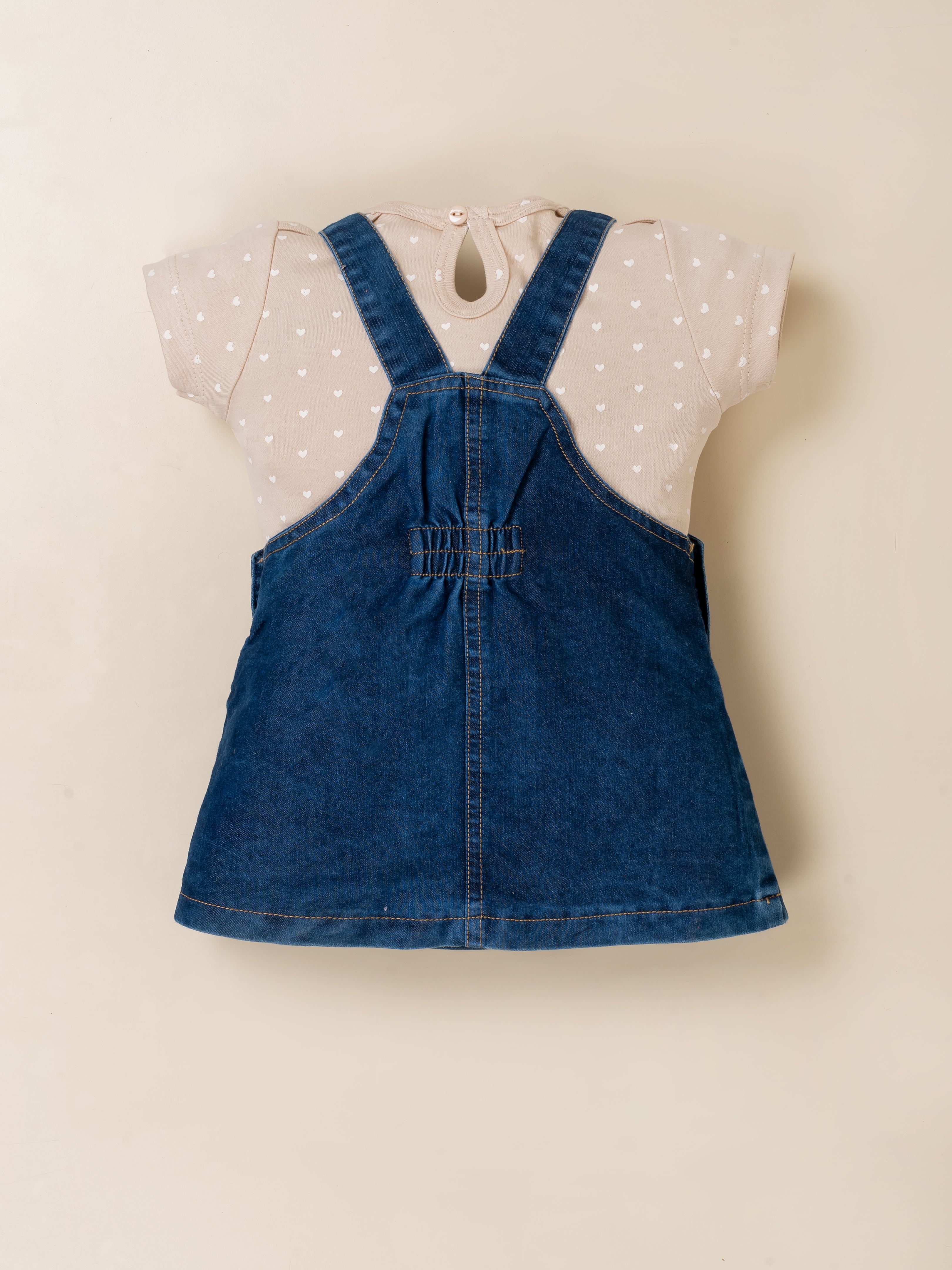 Baby Girl Denim Dungaree Dress