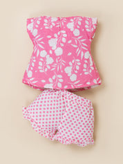 Baby Girl Cotton Top & Shorts Clothing Set