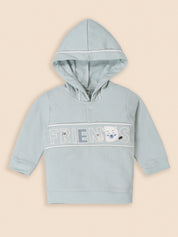 Baby Boys Casual Hooded Shirt with Pant