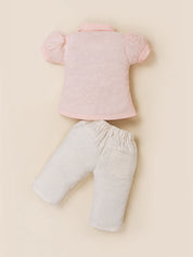 Girls Shirt Top & Capri Pants Set