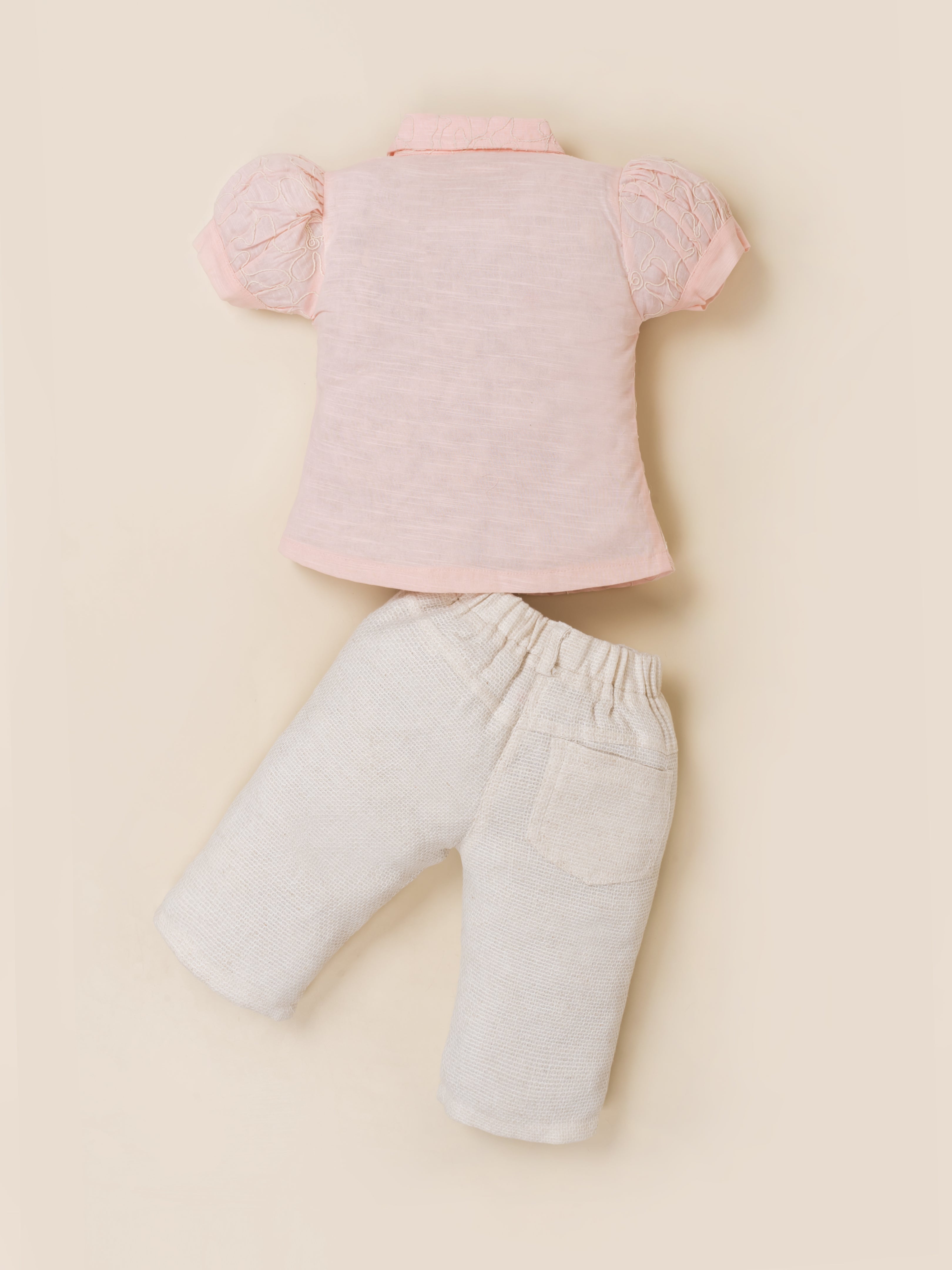 Girls Shirt Top & Capri Pants Set