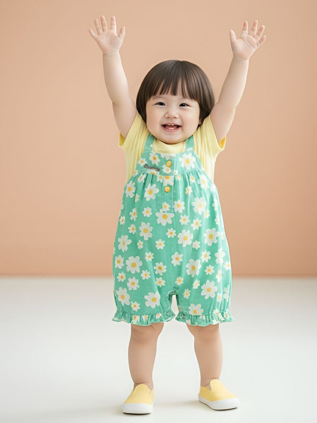 Cotton Romper Set