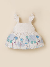 Baby Girls Floral Printed Sleeveless Dress