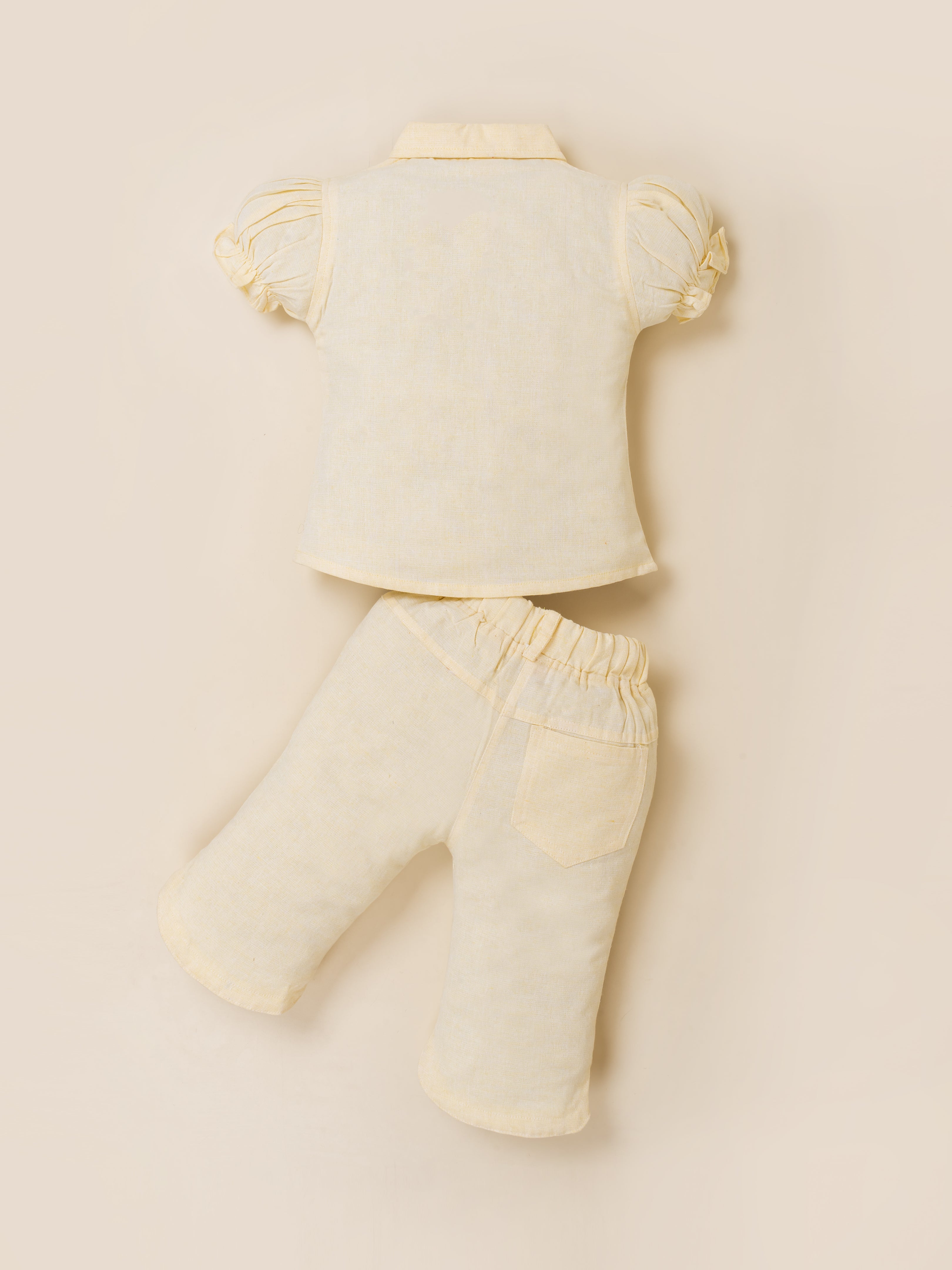 Girls Shirt & Capri Pants Co-Ord Outfit Set
