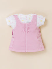 Baby Girls Cute Dungaree Dress