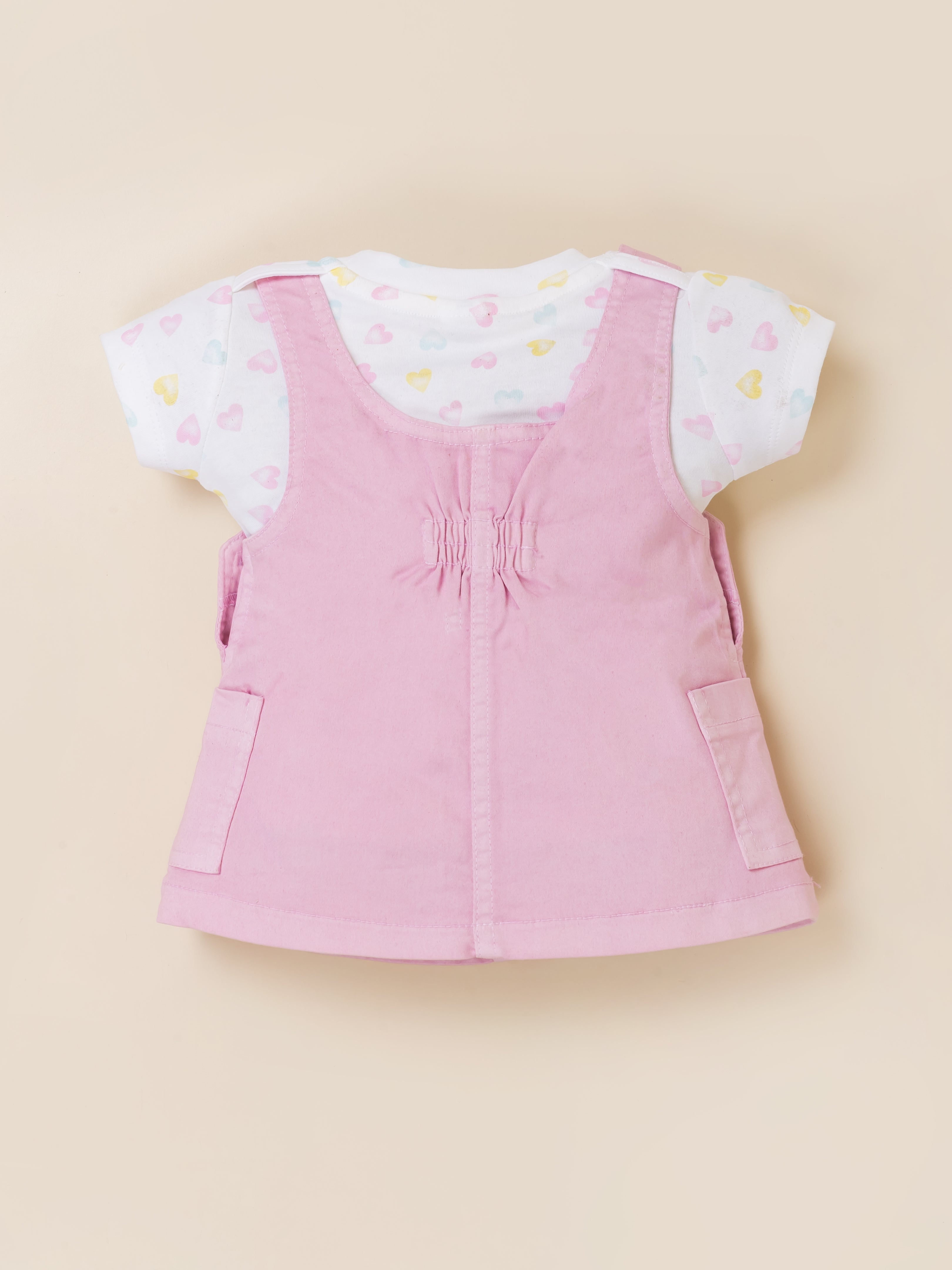 Baby Girls Cute Dungaree Dress
