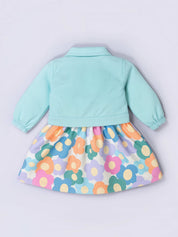 Full Sleeve Jacket and Leggings with Top
