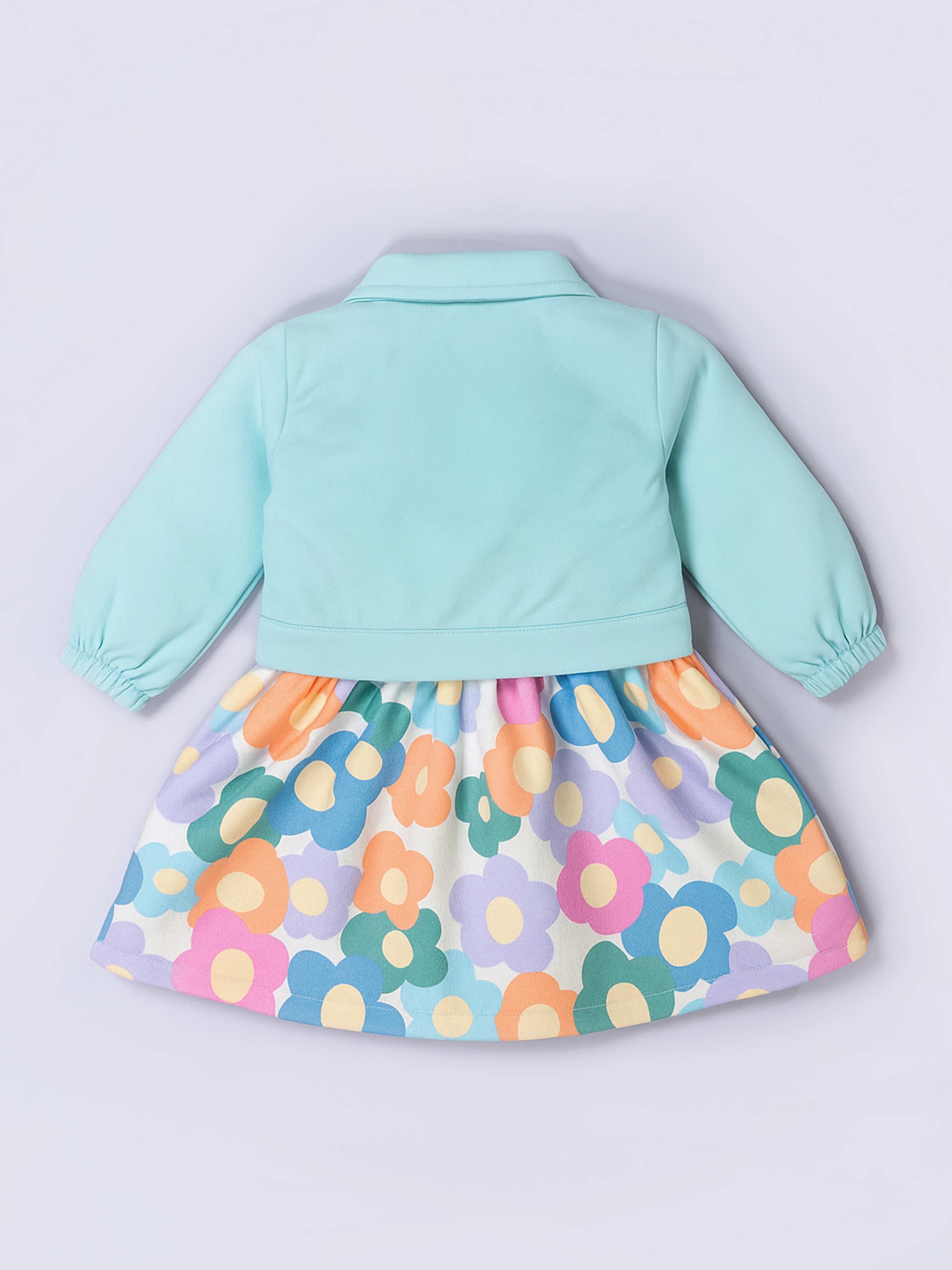 Full Sleeve Jacket and Leggings with Top