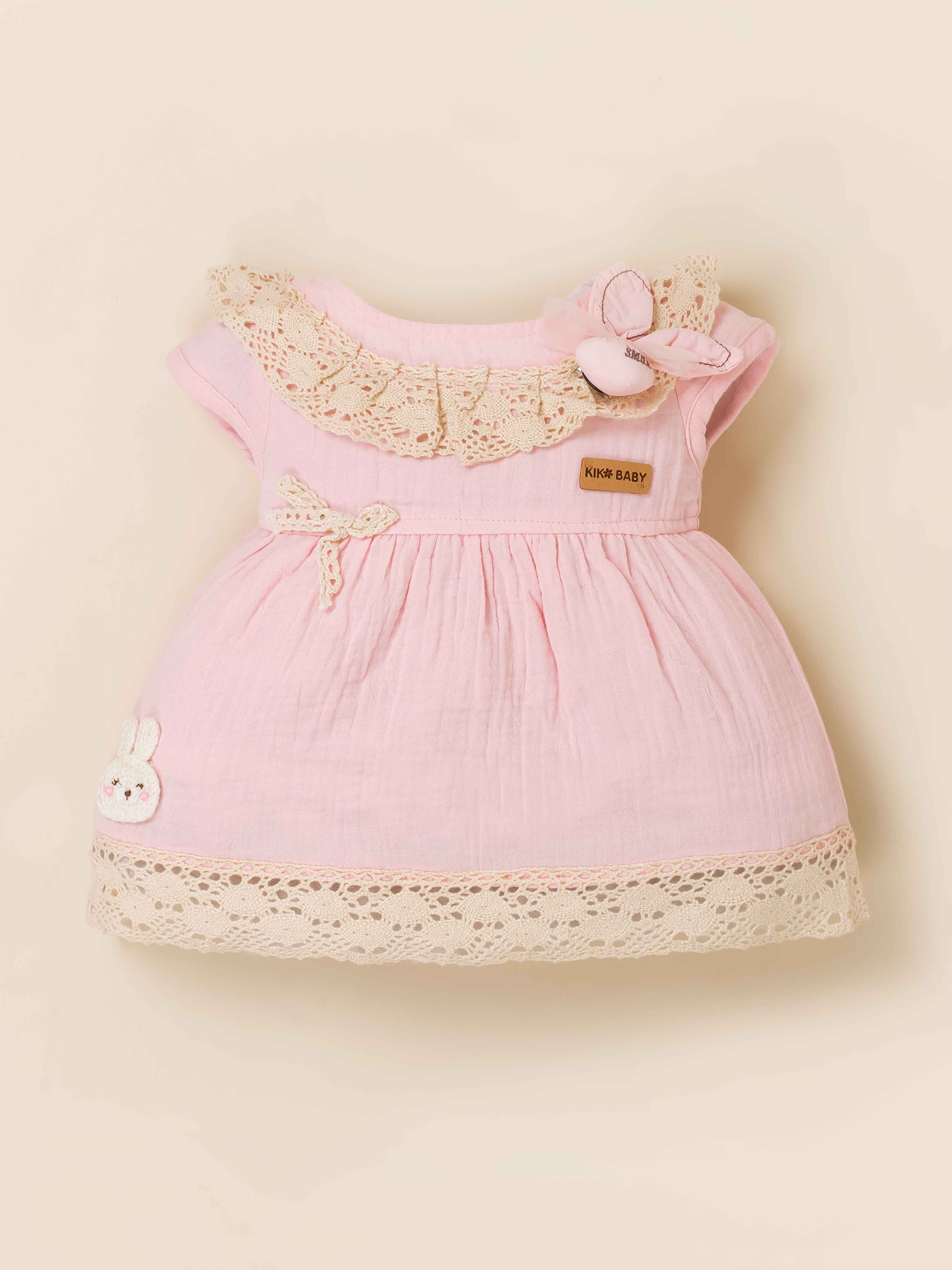 Baby Girls 'Muslin Frock with Matching Panty