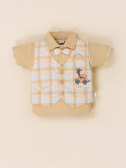 3 Piece Jacket Set For Baby Boy's