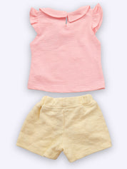 Girls Cotton Top with Shorts