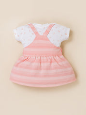 Baby Girls Dungaree Dress Set