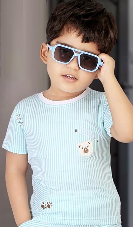 CHOO CHOO Boys Cotton T-shirt and shorts