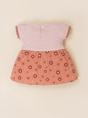 Baby Girls Summer Cotton Floral Dresses Set