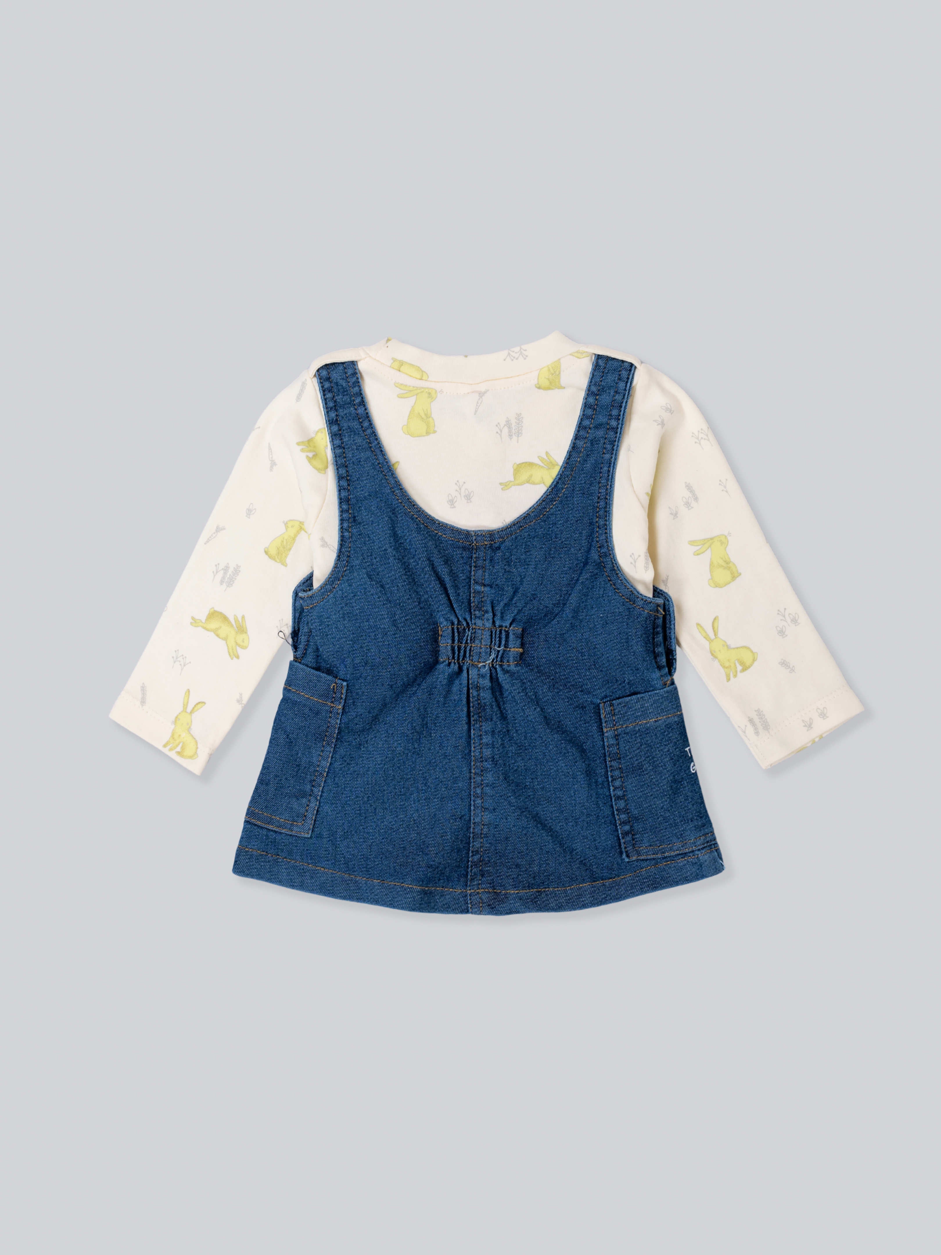 Denim Dungaree Set