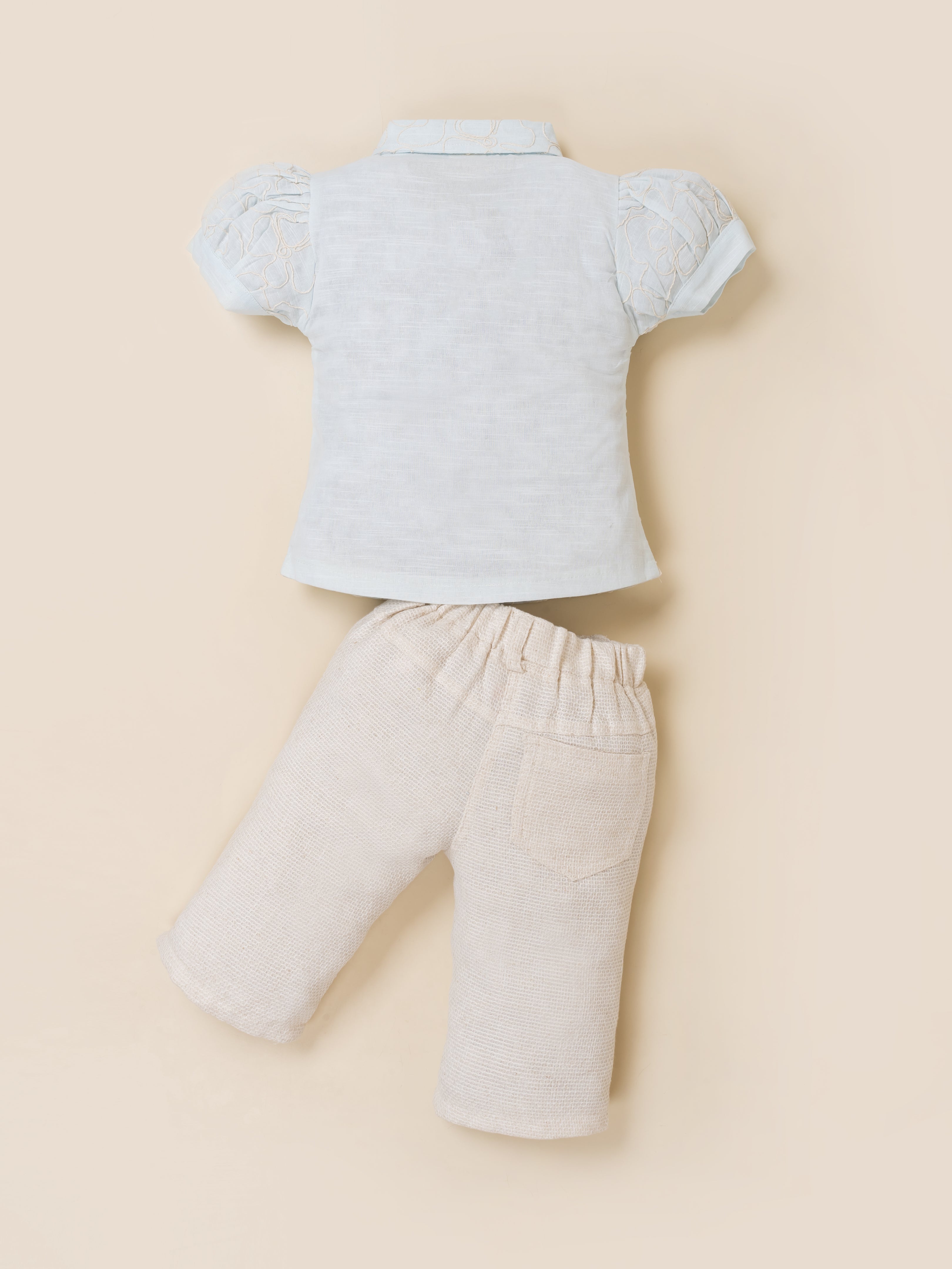 Girls Shirt Top & Capri Pants Set