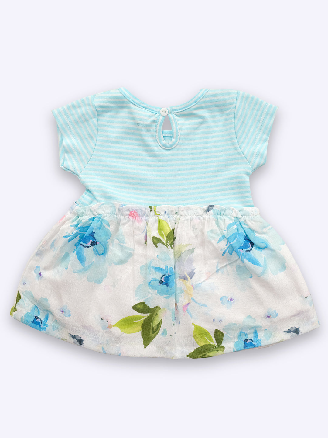 KIKO Baby Girls Floral Printed Pure Cotton Dresses