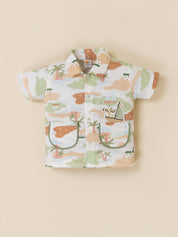 Baby Boy Nautical Explorer Short & Shirt Set