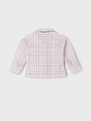 Checked Jacket & Cargo Pants Co-ord Set
