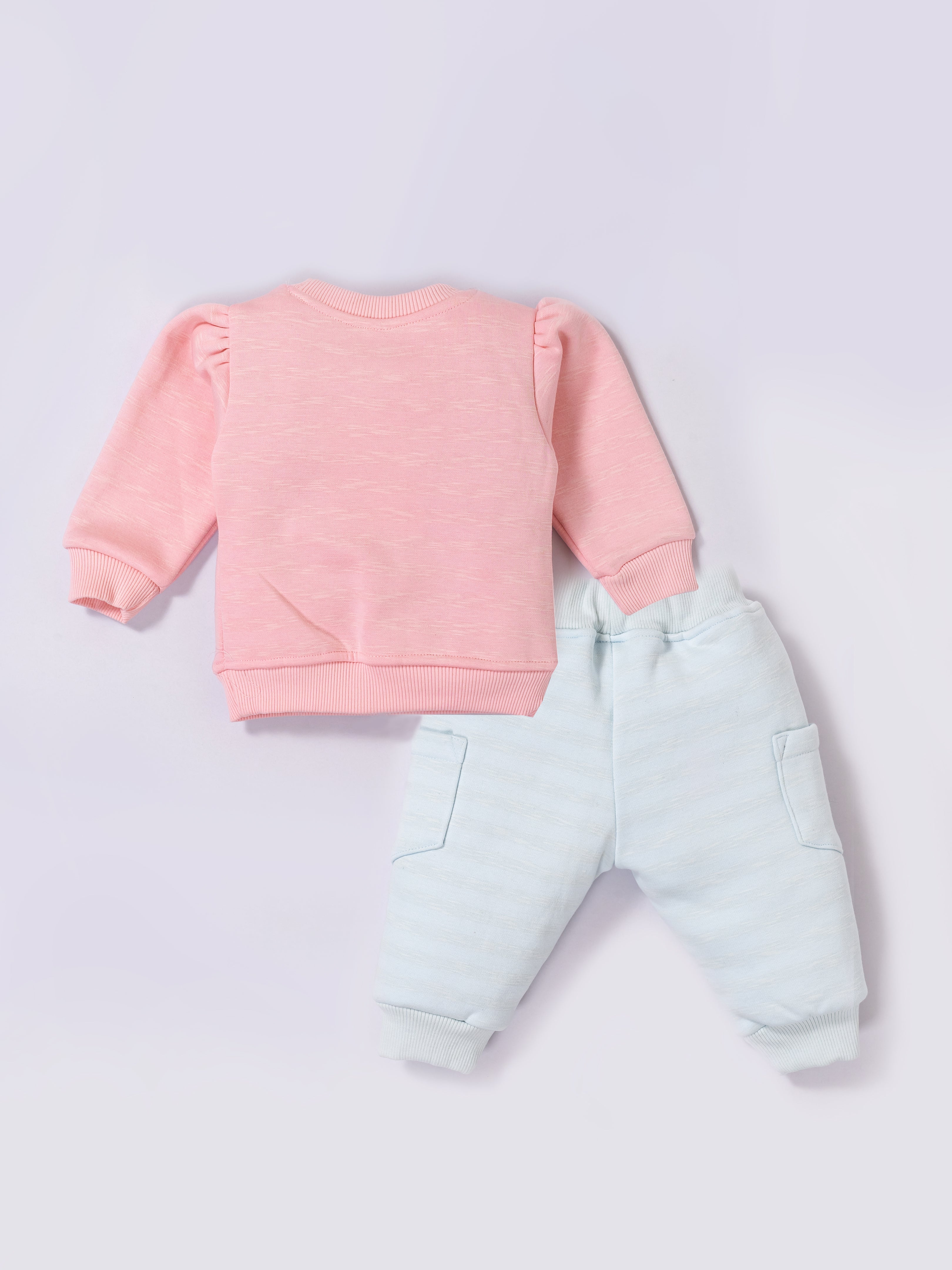 Baby Girls Swestshirt Fleece Winter Set