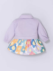 Full Sleeve Jacket and Leggings with Top