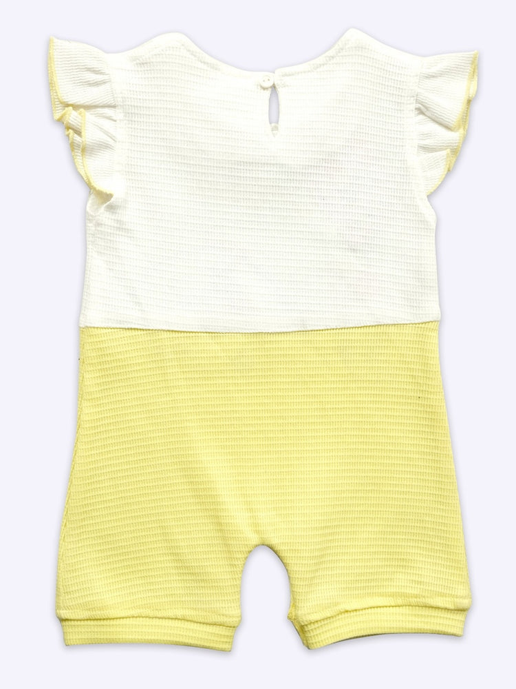 Baby's Day Infant Girls Embroidery Cotton Rompers