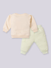 Baby Girls Swestshirt Fleece Winter Set