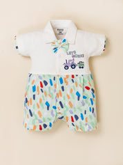 Baby  Boys'  Artistic Polo Romper