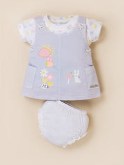 Baby Girls Cute Dungaree Dress