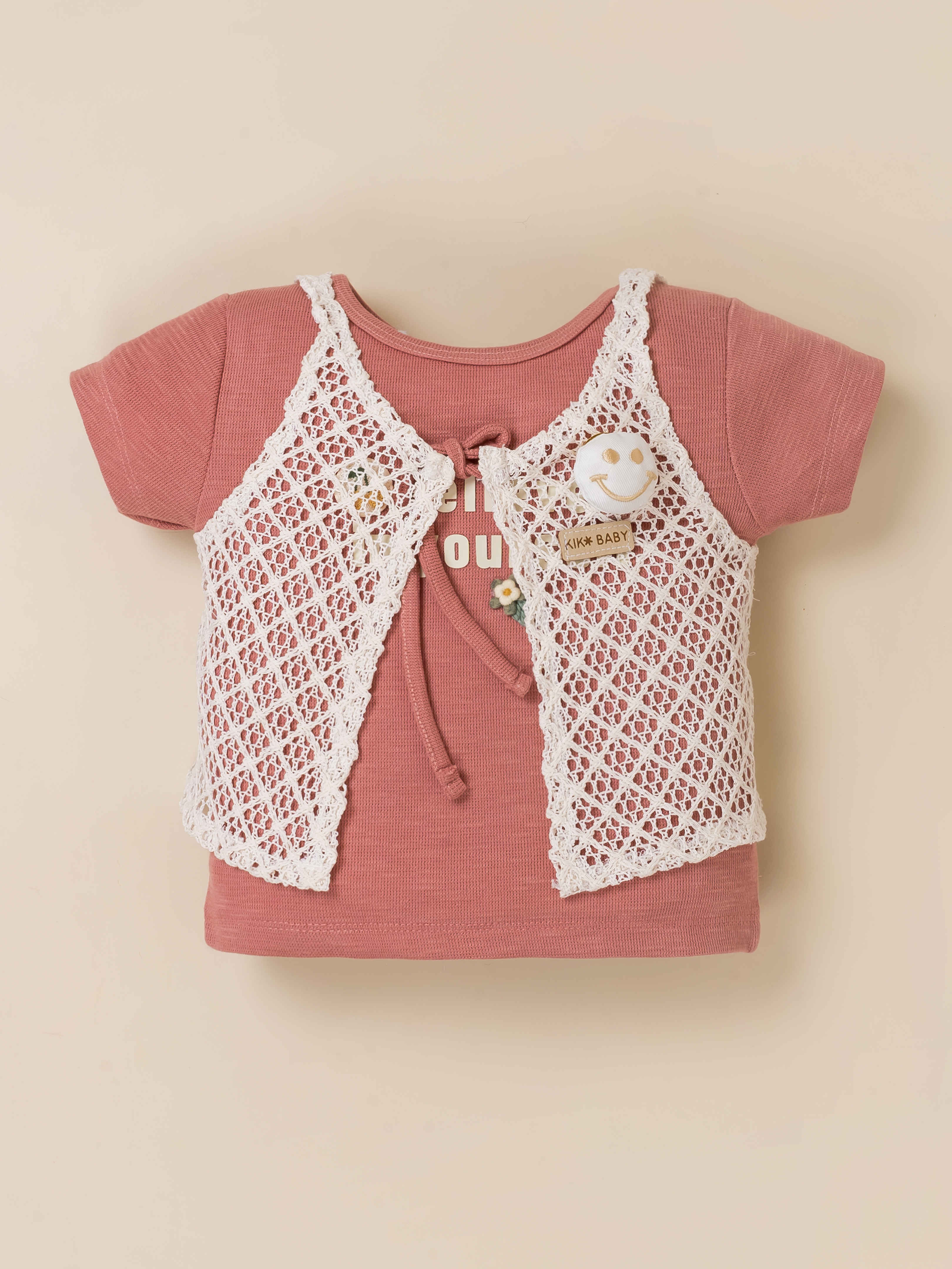 Baby Girl's Three-Part Clothing Set