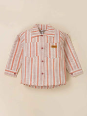 Kids' Top with Shirt & Short Clothing Set
