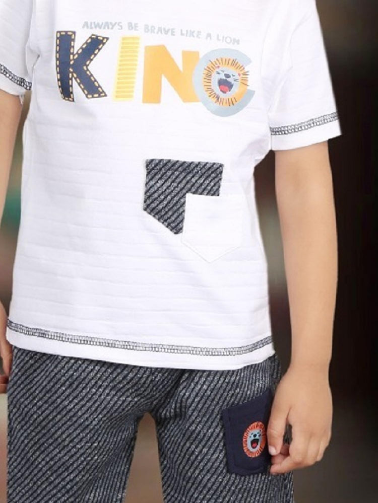 CHOO CHOO Boys T-shirt and shorts