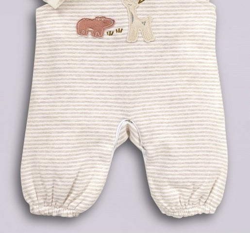 Full Sleeves Dungree Set For Baby Boys