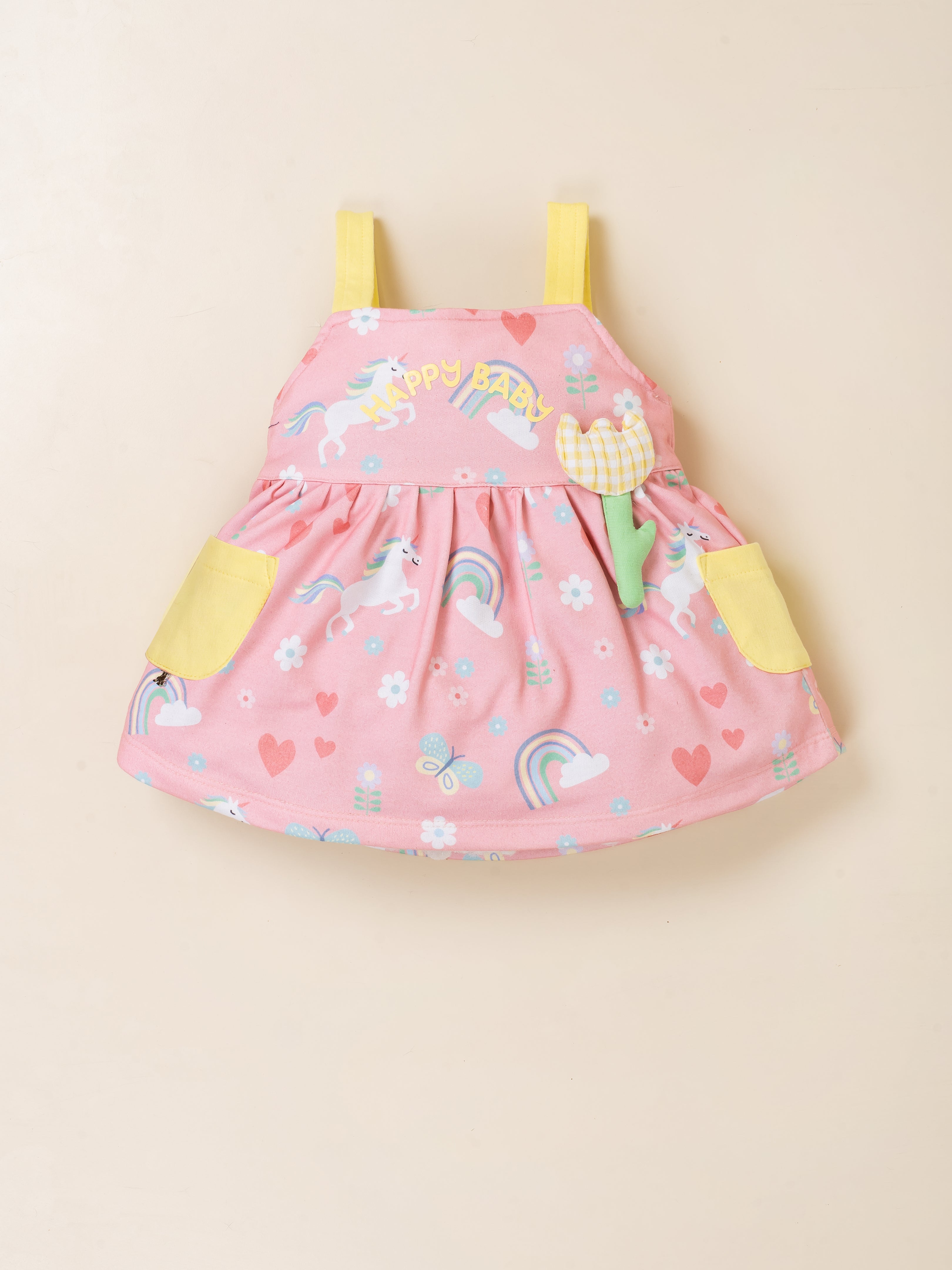 Baby Girl Printed Sleeveless Dress