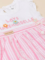 Baby Girls Frock with Panty Set
