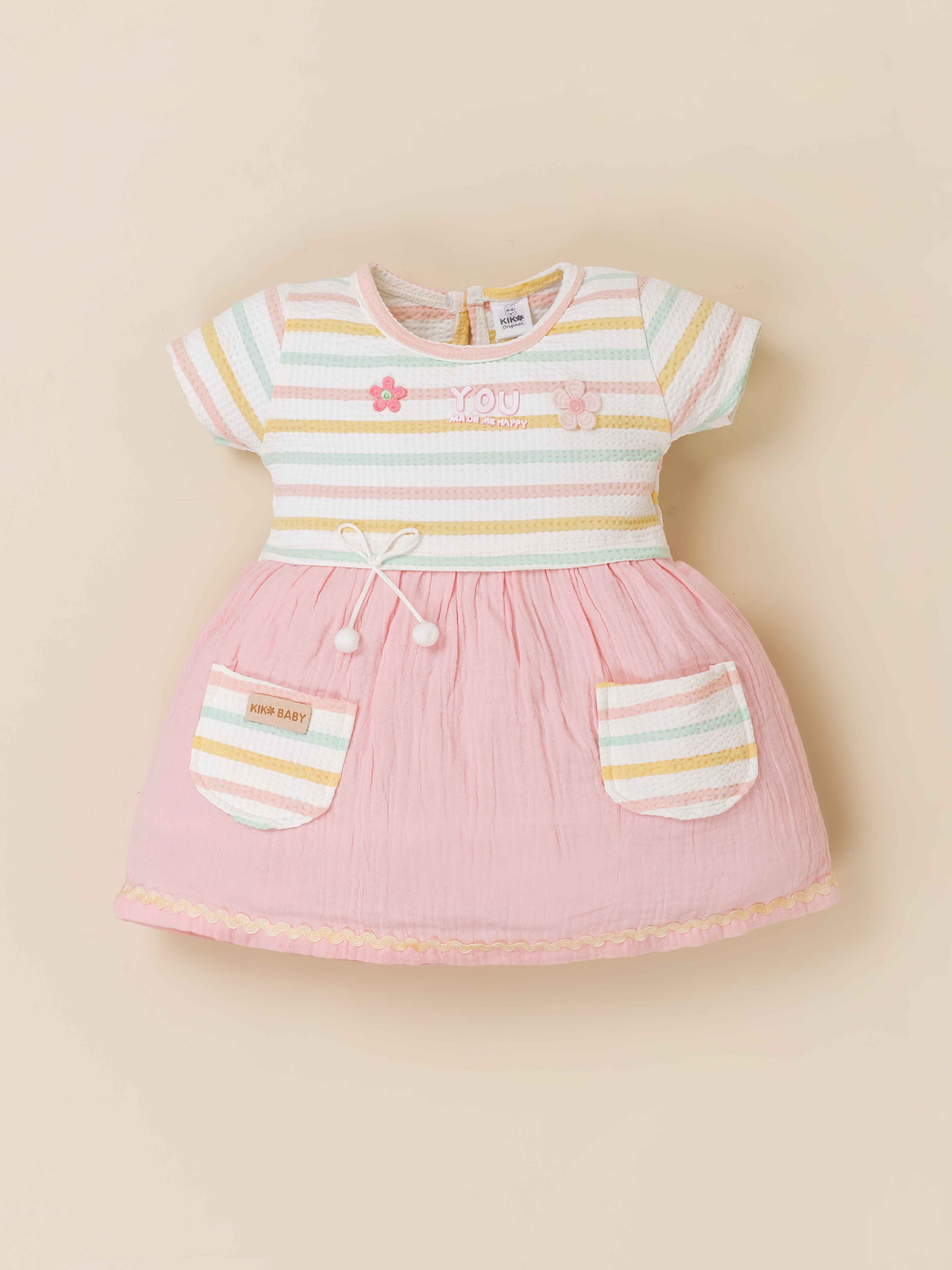 Baby Girls' Frock with Matching Panty Set