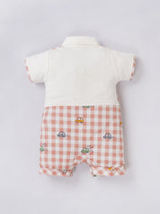 Half Sleeves Rompers For Baby Boys