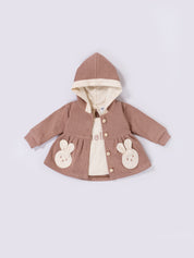 Hooded Outfit for Baby Girls