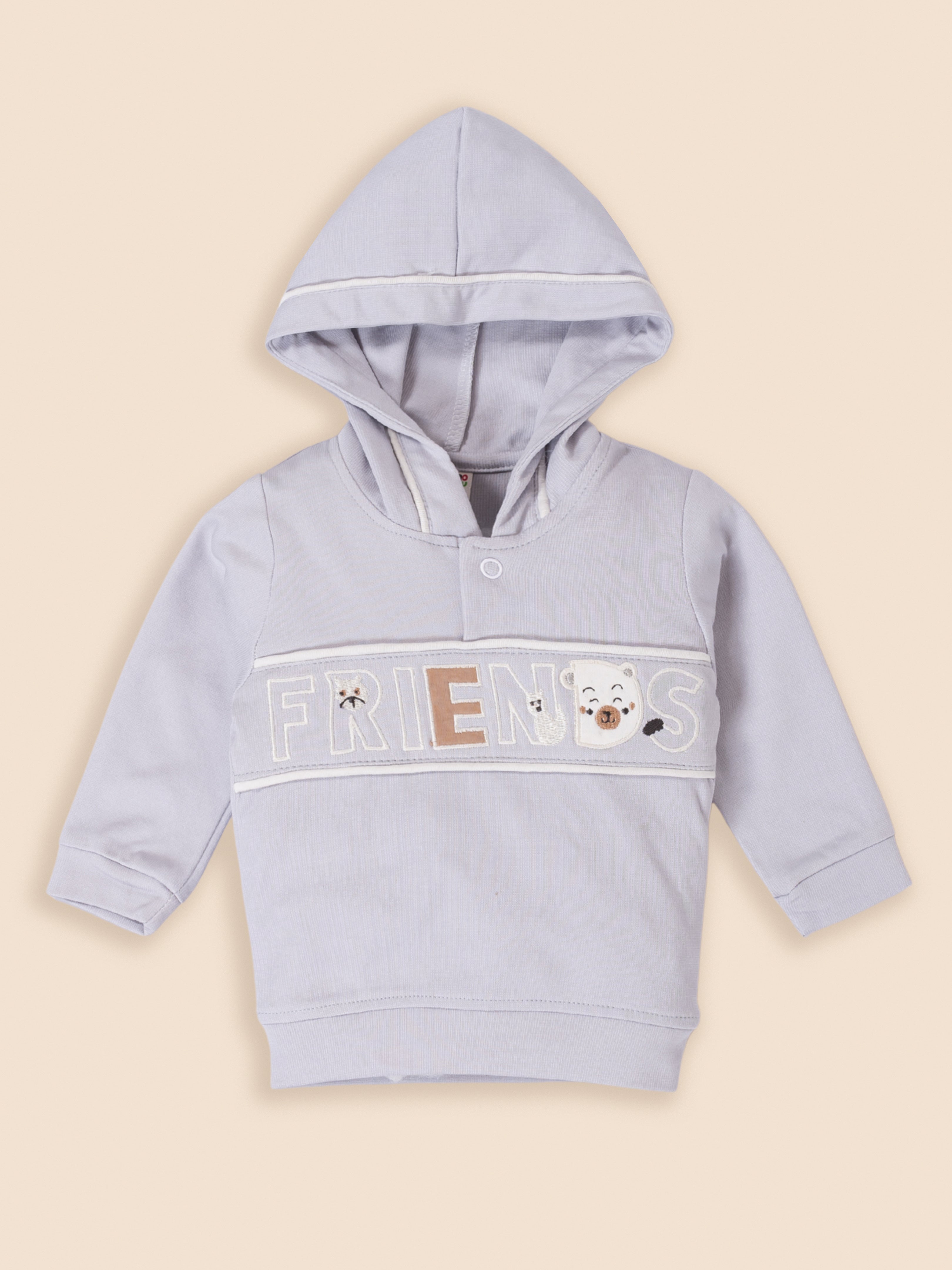 Baby Boys Casual Hooded Shirt with Pant