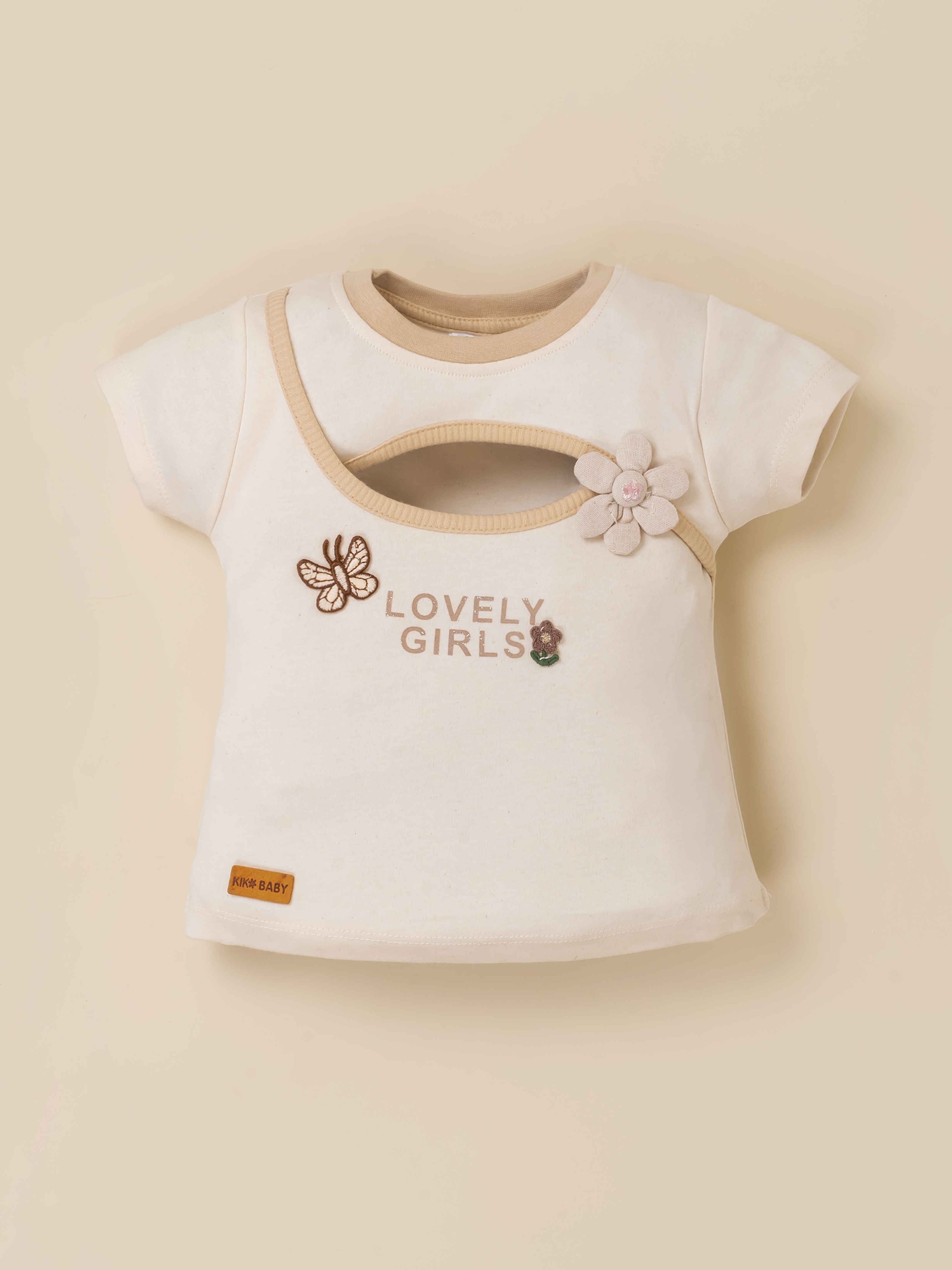 Baby Girls' Top and Shorts Clothing Set