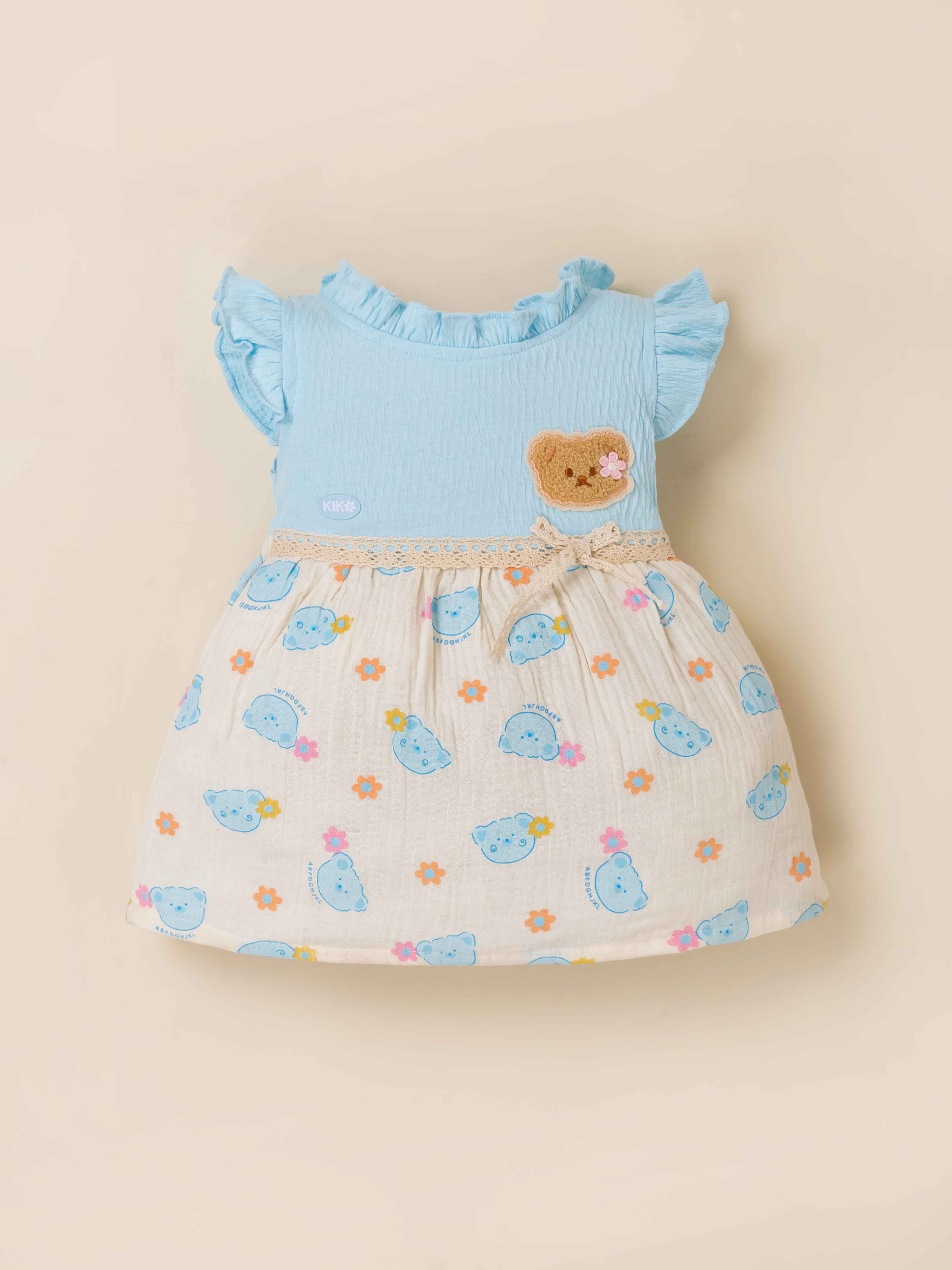 Baby Girl's Muslin Frock Set