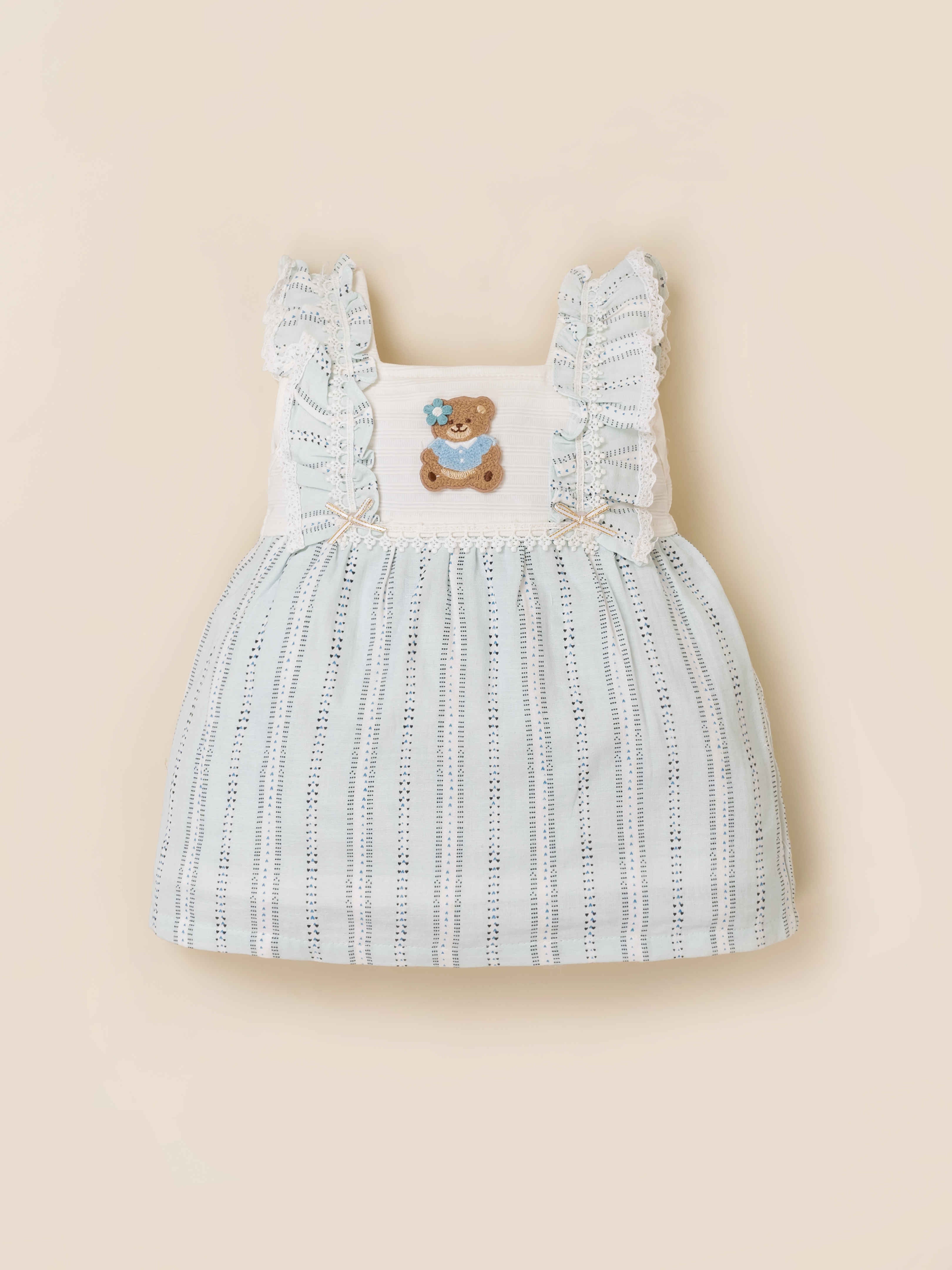 Baby Girls' Embroidered Frock & Panty Set